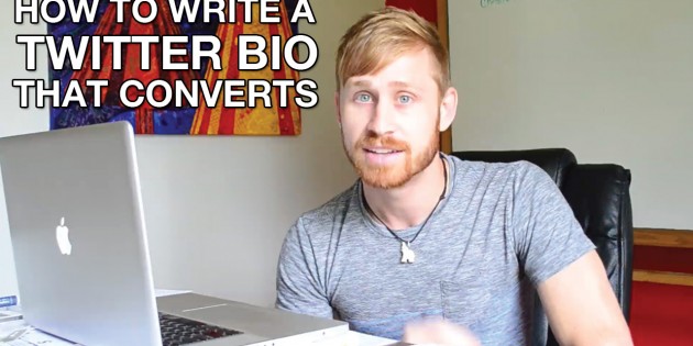 how to write a twitter bio