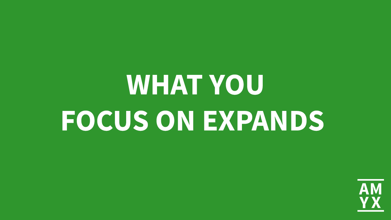 What You Focus on Expands